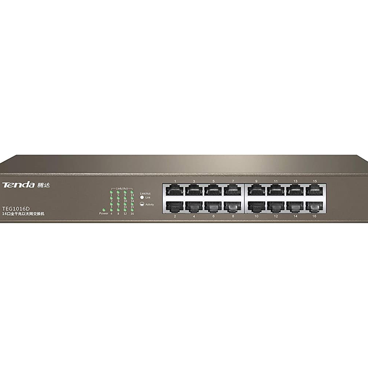 Tenda Switch 16 Port 10/100 Rack Mount