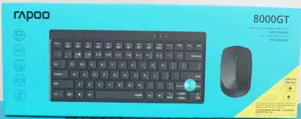 RAPOO - Bluetooth гар, мауз 8100GT